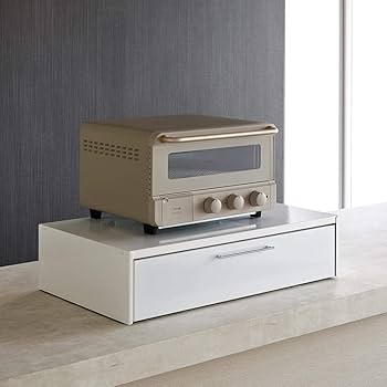 【ディノス①】キッチンカウンター上　レンジ下ラック トースターラック　引き出し ディノス①】キッチンカウンター上 レンジ下ラック トースター